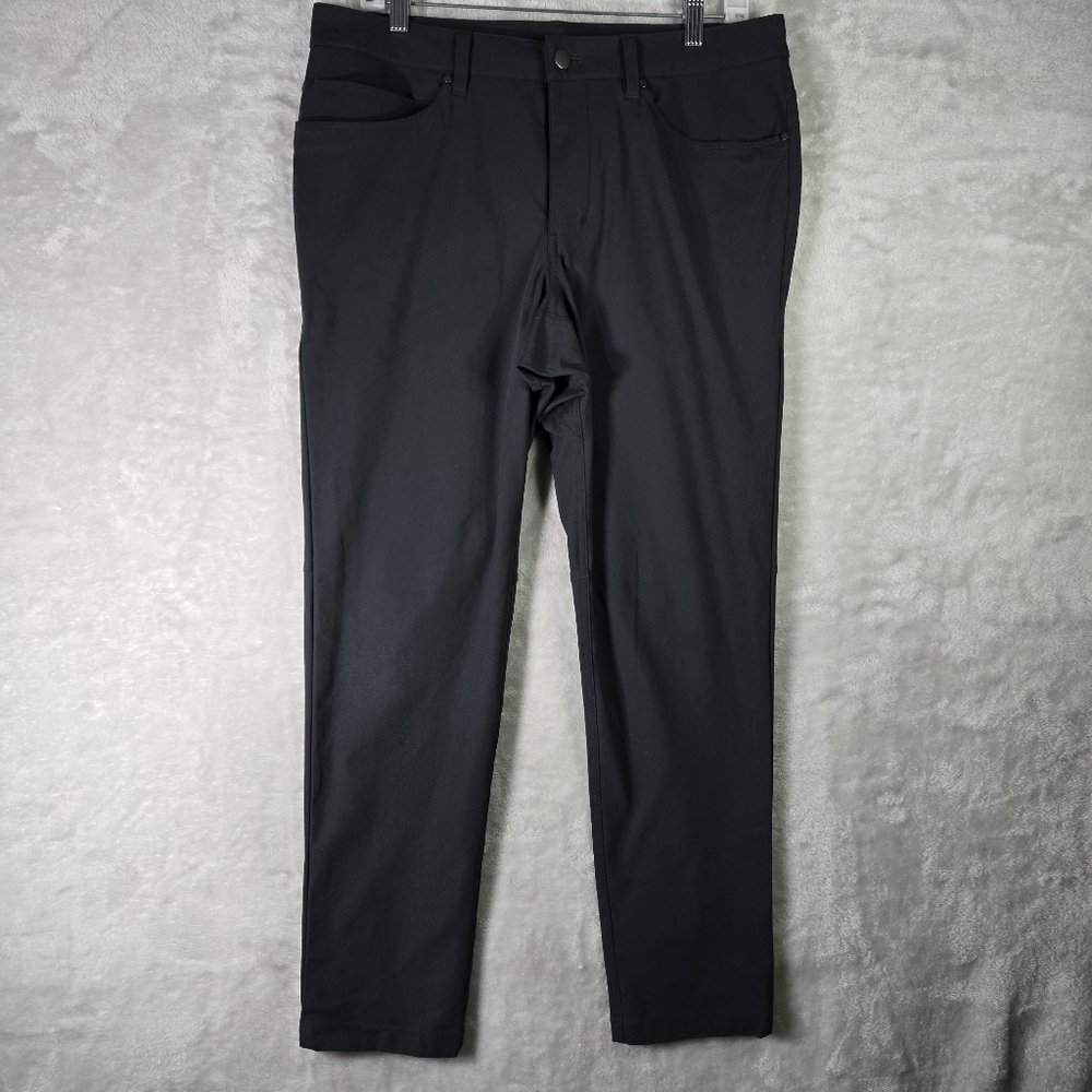 Lululemon Pants Men's Gray Size 32x29 ABC Tapered Commission Stretch Warpstreme